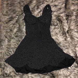 50’s inspired polka dot dress